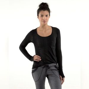 Lululemon Inner Calm Long Sleeve Top